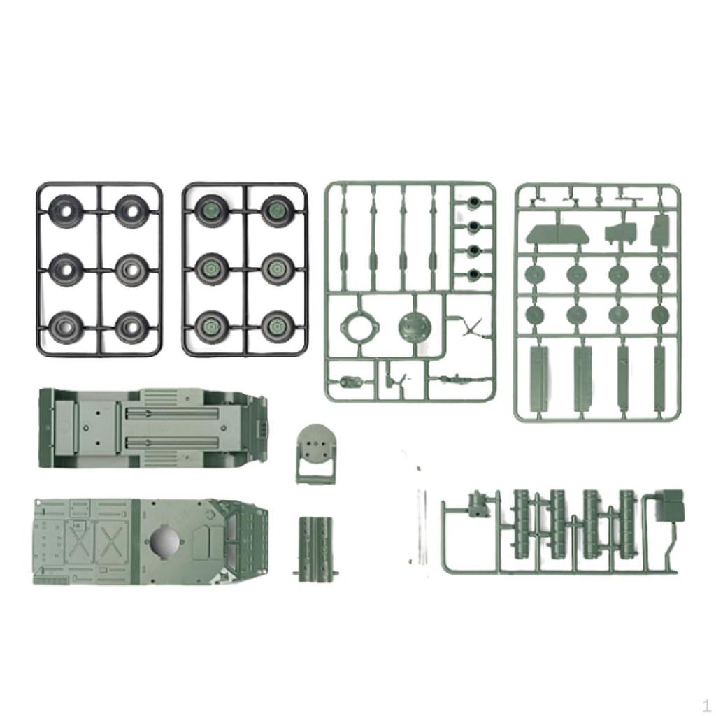 1/72 Бронемашина Строительство 4D Сборка Симуляция Настольный Декор Набор Боевой Машины