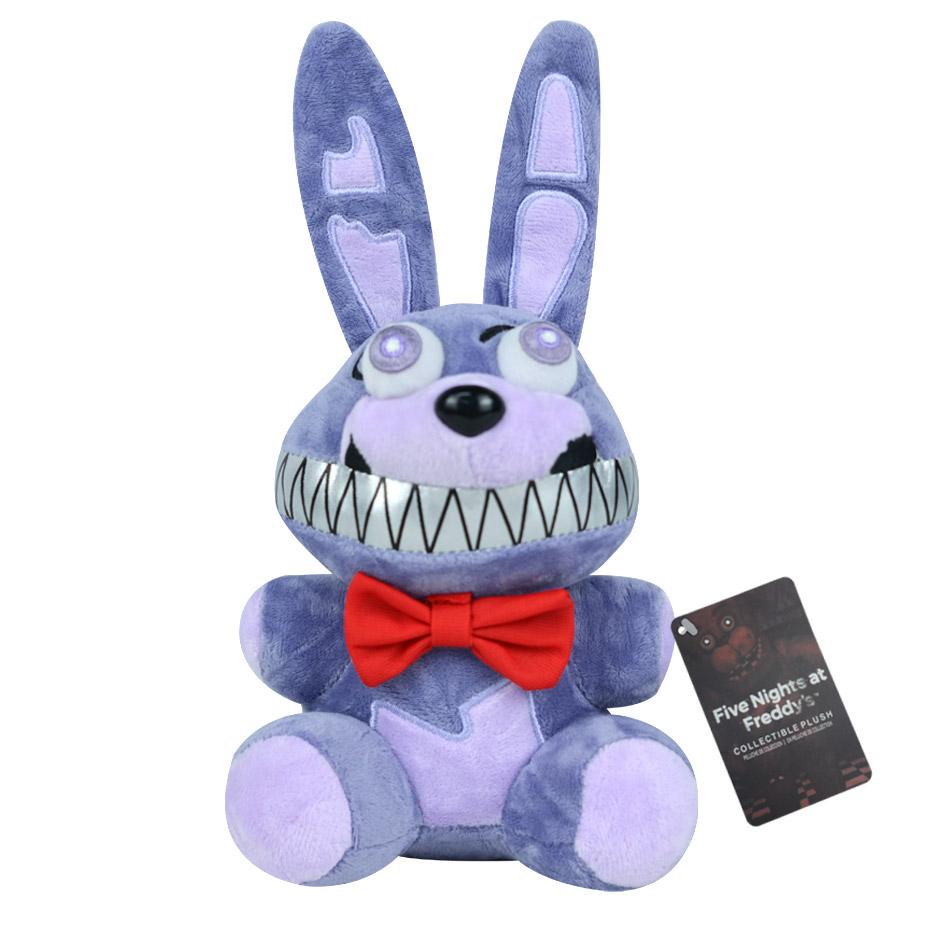 Новые Пять Ночей С Фредди Fnaf Милые Плюшевые Игрушки Кукла Бонни Медведь Фокси Мультяшные Набивные Куклы Фредди Игрушки Для Детей Поклонников Подарки