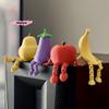 3D-печатные фигурки фруктов и овощей M с подвижными суставами Дизайн лимона и банана Украшения Декор для стола Домашний декор