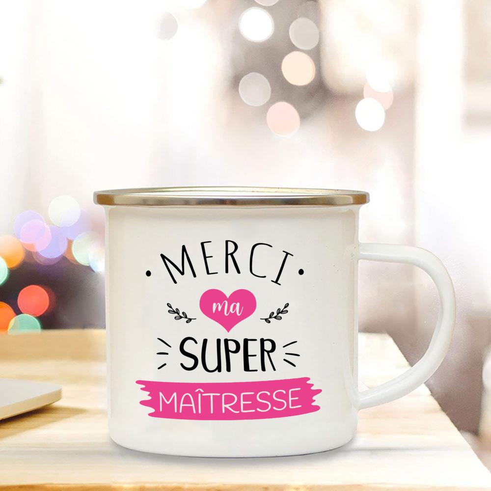 Спасибо учитель Эмалированная кружка Подарок для любителя кофе Лучший учитель на свете Эмалированная жестяная кружка Оригинальные подарки Кружка подарки на окончание учебного года