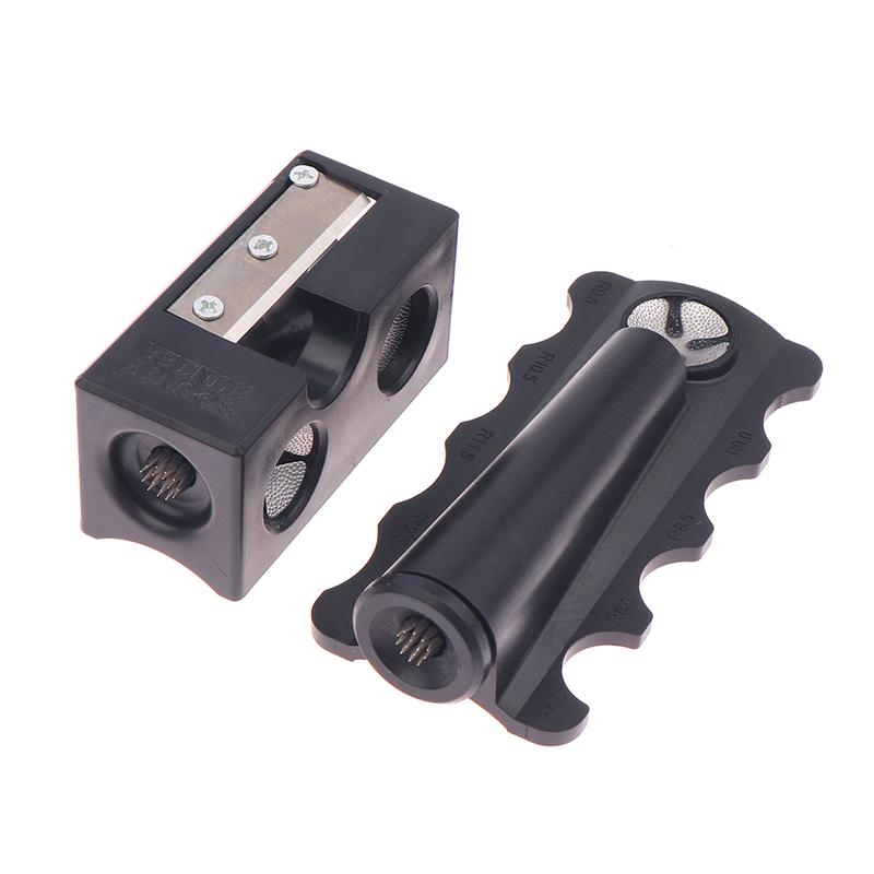 1 шт., шлифовальный инструмент для наконечников кия для бильярда, многофункциональный инструмент для ремонта, круглая насадка для снукера, бильярдный кий с уколом