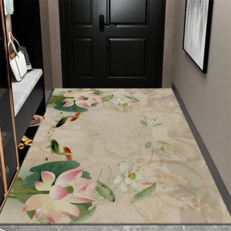 Новый китайский стиль гостиной большой площади ковер вход спальня ковер противоскользящий и устойчивый к грязи