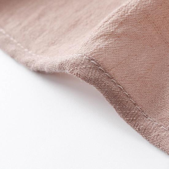 2 шт./компл. среднего возраста, эластичный пояс с принтом, комплект с круглым вырезом, женские пижамы с короткими рукавами, плиссированные, свободные