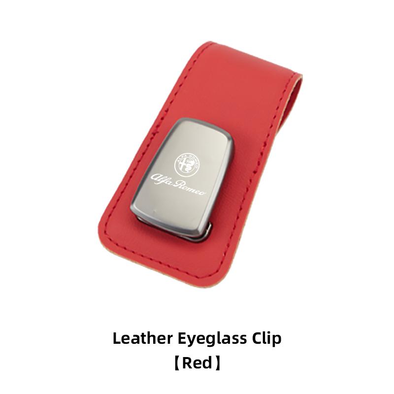 Car Interior Glasses Clip Auto Sunshade Storage Bracket For Alfa Romeo 156 159 147 4C 8C 166 Giulia Giulietta Mito StelvioRG0