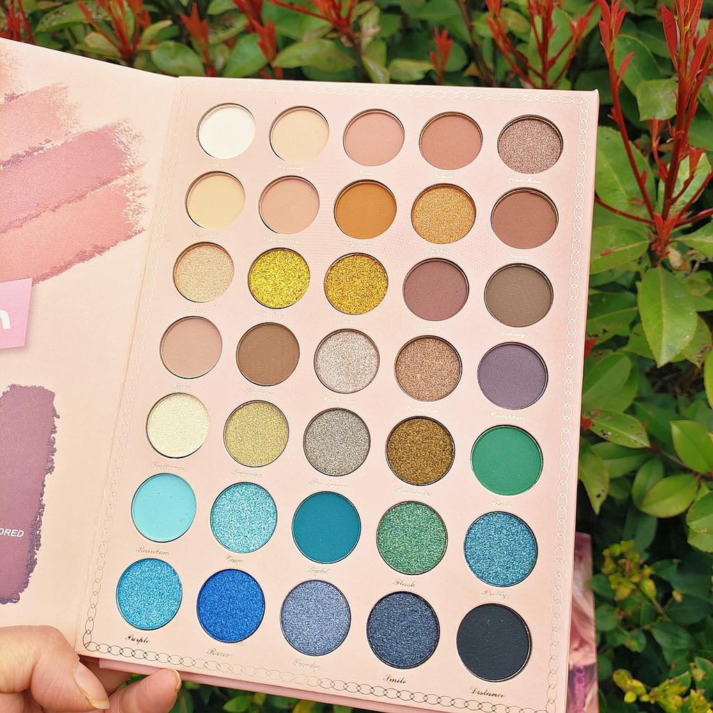 105-цветная палитра теней для век Палитра для макияжа с блестками Палитра для сценического макияжа COS