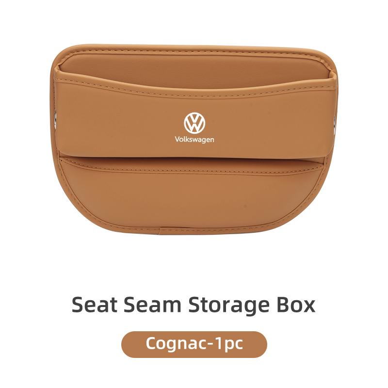 For Volkswagen VW Upgrade Car Seat Gap Storage Box Crevice Filler Keys Cup Holder Passat Golf 4 5 6 Tiguan Polo Scirocco Jetta zr2