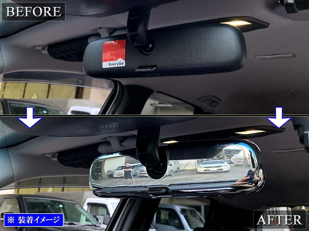 BRIGHTZ Хромированная накладка на зеркало заднего вида [ROOM-MIR-003] для Toyota Shuttle GK8, GK9, K8, K9, P7, P8, 7, 8, 9