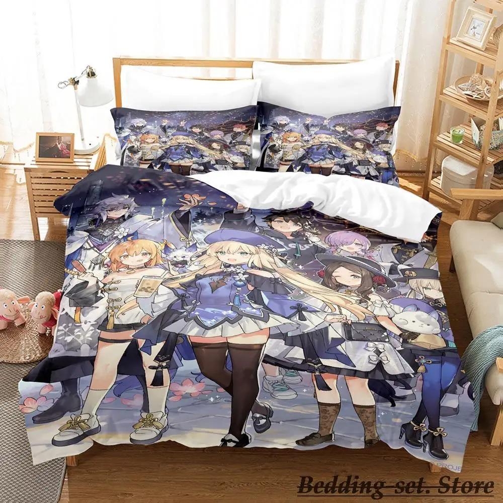 Набор постельного белья Fate Grand Order Односпальный Полуторный Двуспальный Queen King Размерный Набор для кровати Взрослый Детская спальня Комплекты с пододеяльником Аниме постельный комплект Инструмент для кровати