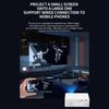 1080P Portable Mini Projector Usb Power Supply For Home Cinema Outdoor Camping Wired Phone Connection 100 Inches Screen Display