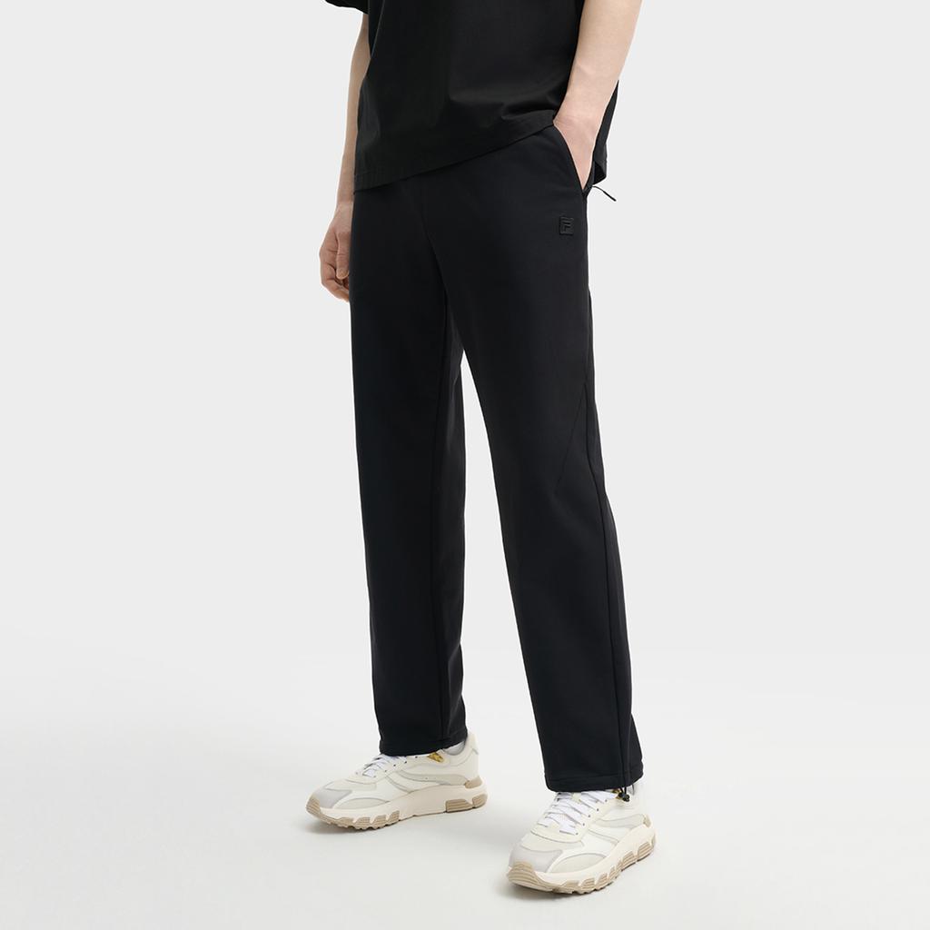 FILA MILANO Knitted Sweatpants Men's Jet Black F11M525603F-BK