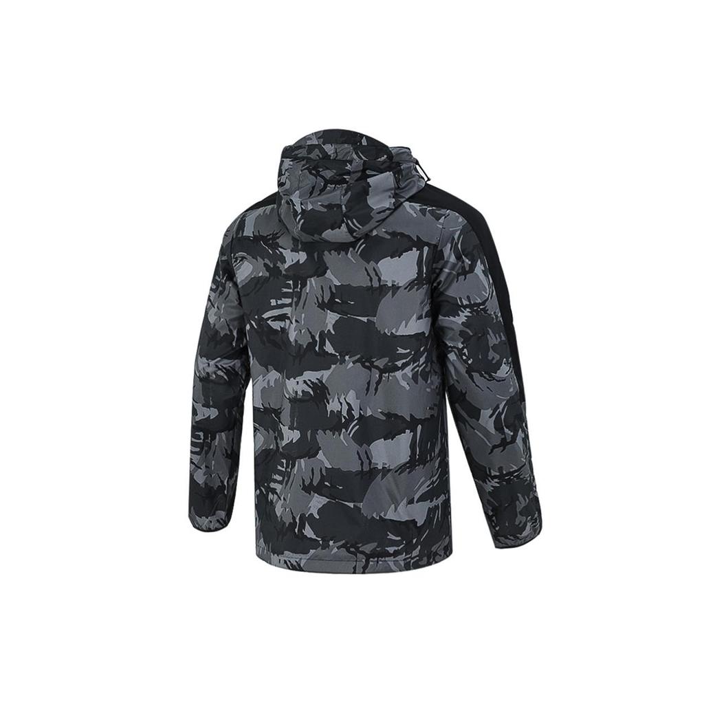 adidas Камуфляжная куртка мужская черная H40232