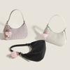 Женская сумка Sweet Spring Высококачественная Текстура Одно Плечо Сумка Через Плечо Niche Fashion Everything Сумка Подмышка Сумка Полумесяц