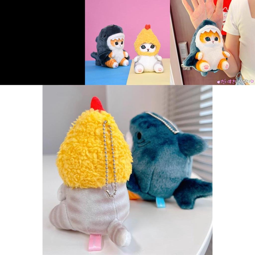 Милый плюшевый кулон-рюкзак в виде кошки для рождественских елок и многого другого