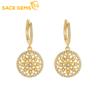 Classic Copper Alloy Zircon Earrings for Women Wedding Party Gifts