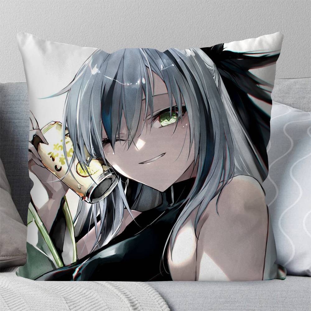 Nagao Kagetora Animated Game Fate Grand Order Pillow Case Fashion Square Pillowcase Bedroom Sofa Room Ins Decoration Leisure