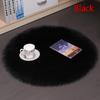 35x35cm Winter Plush Seat Pad Chair Cushion Faux Fur Wool Round Cover Fashion Living Room Soft