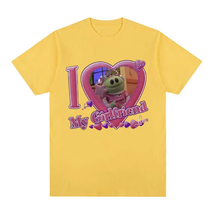 Nanalan Wonderful Girl Heart Cartoon T Shirt Summer Men Women's O-Neck Cotton Tops Tee Shirt Fashion Aesthetic Clothing T-shirt