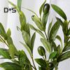 Искусственная ветка оливкового листа со стеблем 4/6 вилка Реалистичные многоразовые искусственные зеленые растения Зелень Домашний стол Центральное украшение Свадебные украшения Реквизит для фотографий