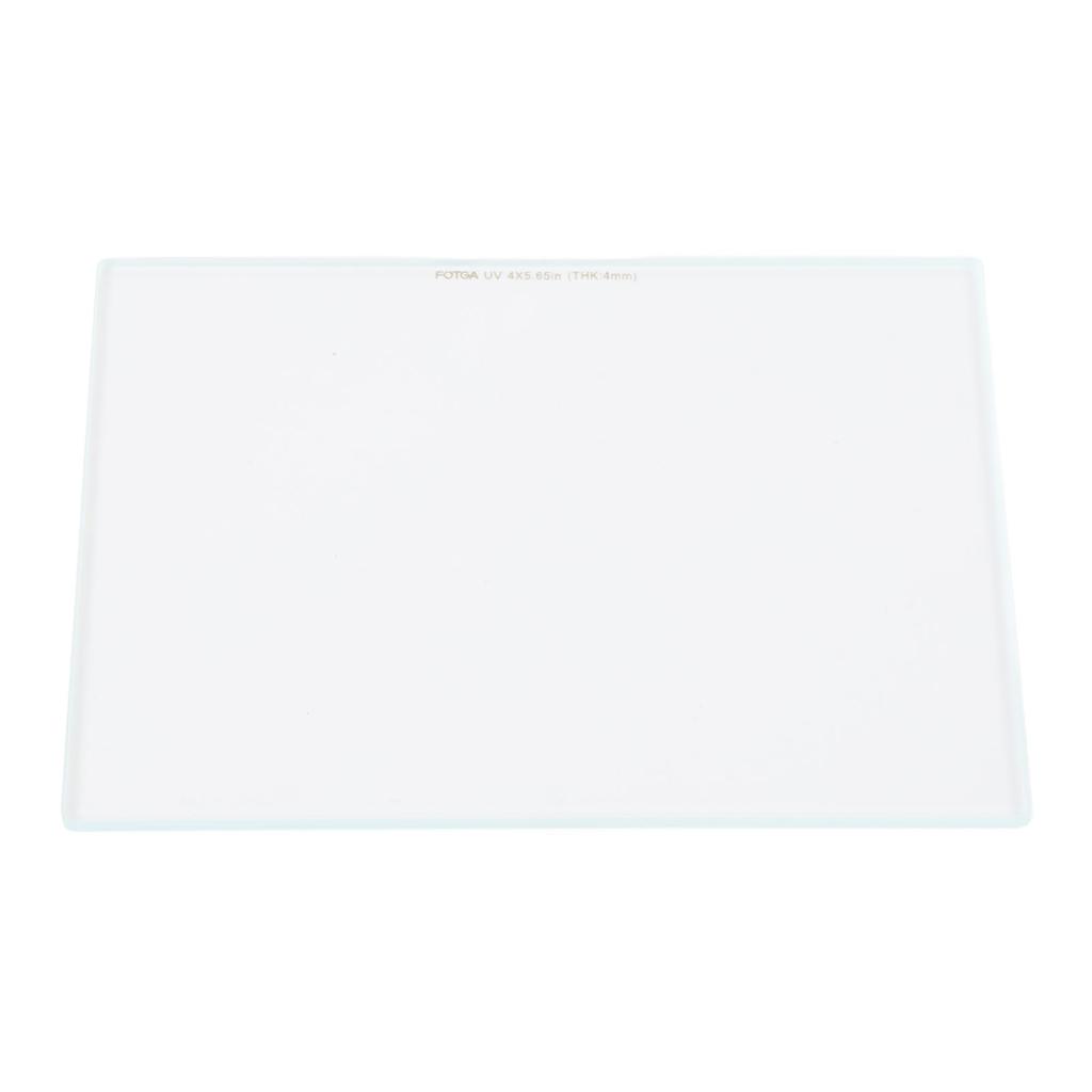 Square UV Filter 4x5.65 Inch Optical Glass High Definition Rectangular UV Protective Filter for Camera Lens Matte Box