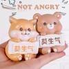 Не сердитесь, животные, украшения для салона автомобиля, украшения для приборной панели, украшения для стола, небольшой подарок, милые животные, украшения, подарки для женщин
