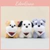 Cute Puppy Scarf Key Chain Cartoon Girl Backpack Decorative Pendant Gift Doll
