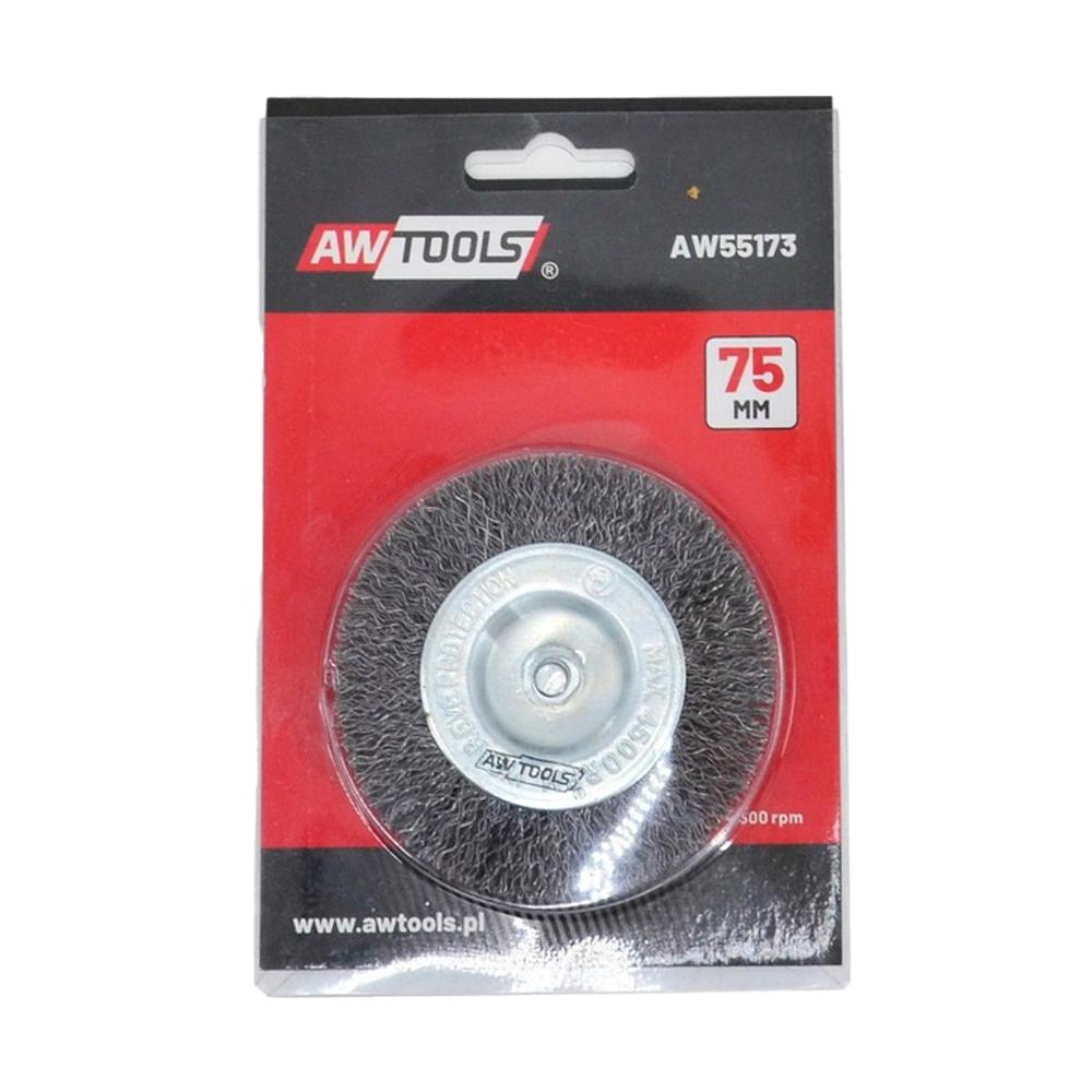AW Tools Steel Rotary Wire Brush
