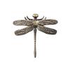 1Pc Metal Light Luxury Shake Hands French Household Items Simplicity Wardrobe Door Butterfly Dragonfly