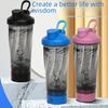 700ML High-Capacity, Leakproof, Heat-Resistant Automatic Protein Shake Mixer Cup