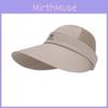 Summer Sun Hat With Large Brim And Removable Top For Outdoor Fashion Women