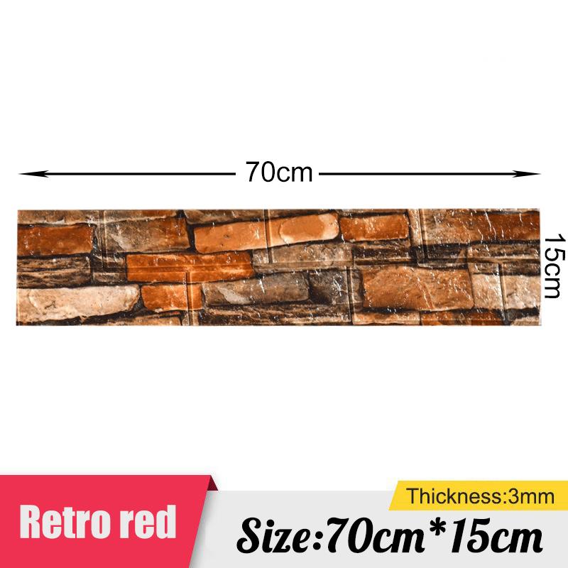 5/10 шт. 30x35 см/70x15 см обои самоклеящиеся спальни теплые 3d трехмерные фоновые стены детская комната водонепроницаемые наклейки с героями мультфильмов