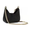 Versace Jeans Couture Gold Baroque Logo Buckle Design Detachable Chain Strap Mini Shoulder Crossbody Bag Women shoulder bags Black 75VA4BFVZS413899