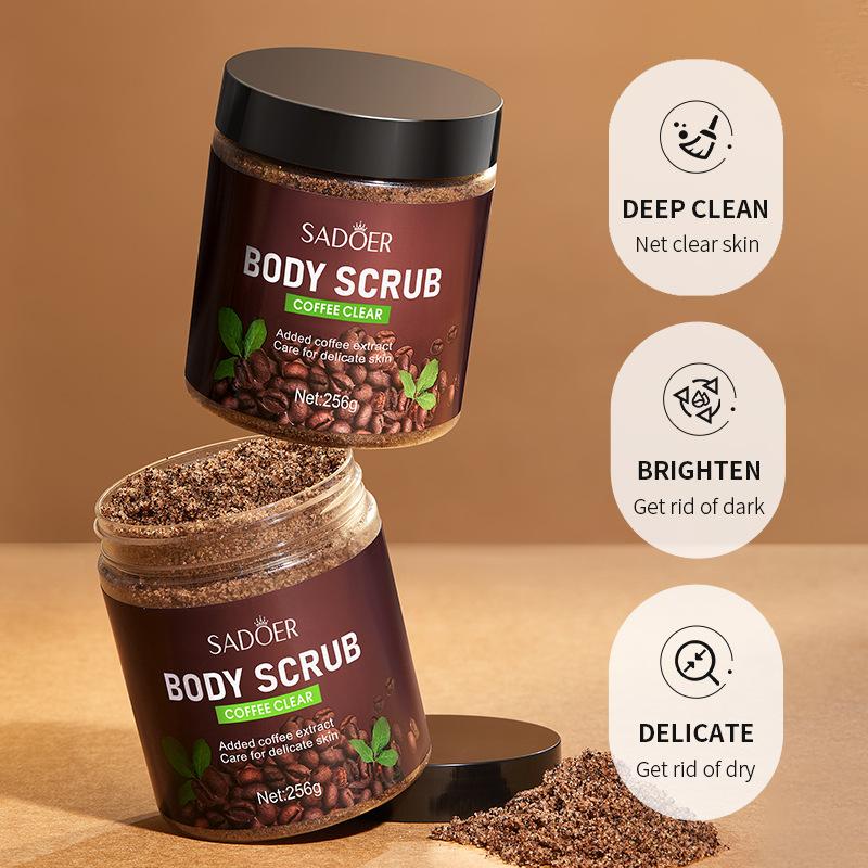 SADOER Coffee Scrub Увлажняющий и смягчающий скраб для кожи