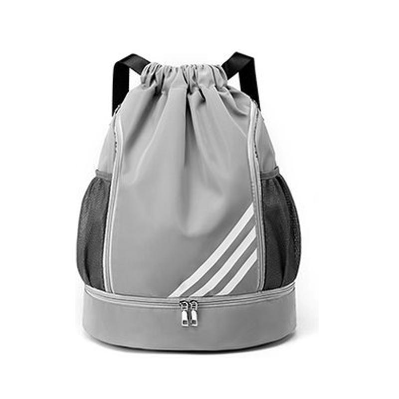 Легкая сумка-мешок для баскетбола с отделением для влажных/сухих вещей и водоотталкивающей тканью