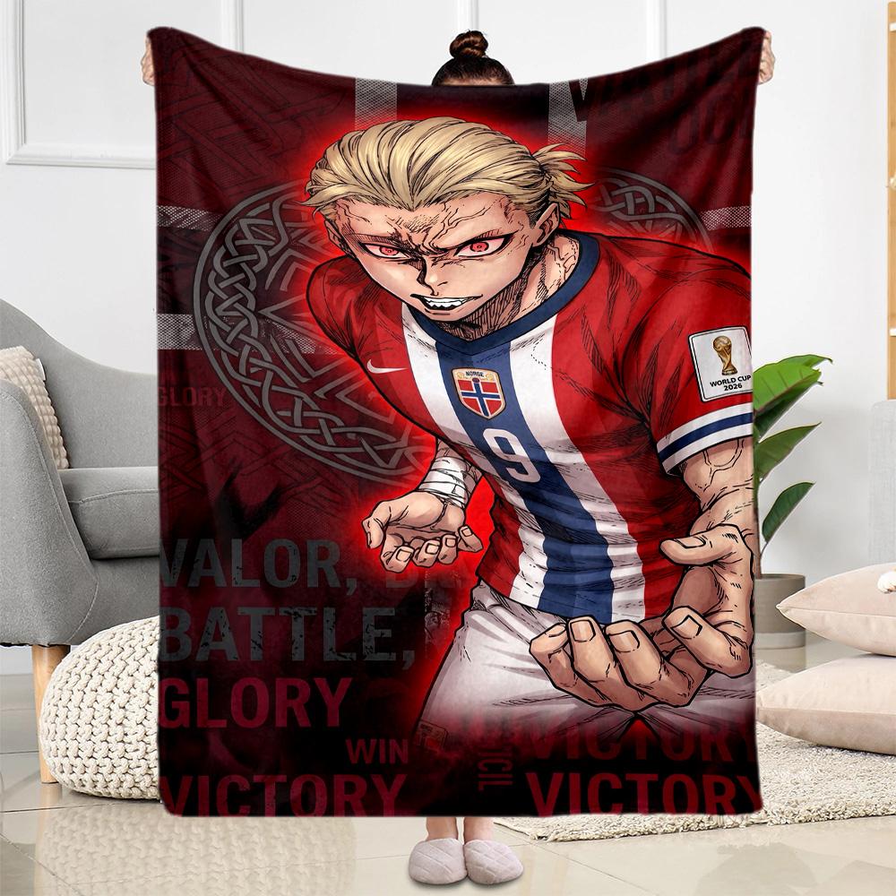 Haaland 225 Blanket Warmthful Decor Great for Picnics Couch Sofa for All Occasions Warmthful Decor Suitable for Gifting Relatives and Friends