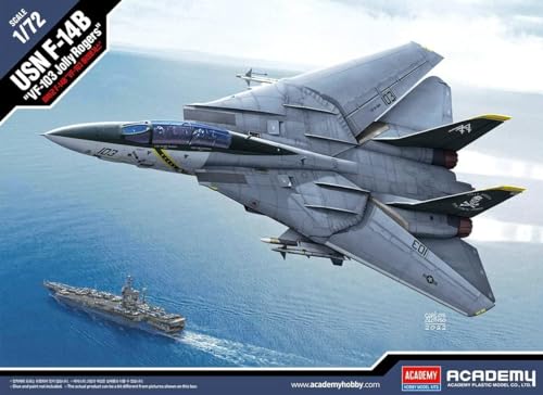Academy 1/72 масштаб ВМС США F-14B Tomcat VF-103 Jolly Rogers пластиковый модельный набор (12578)