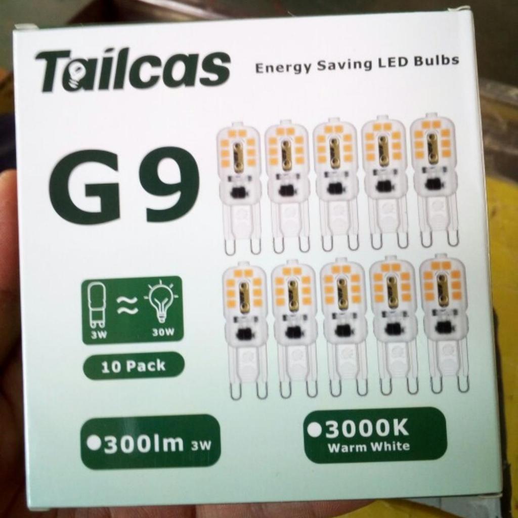 G9 16 LEDs Capsule Bulb Warm White 10PCS 3W AC 230V