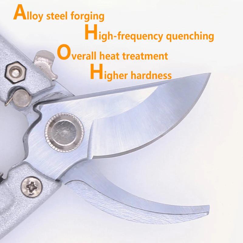 Gardening Pruning Shears: Labor-Saving, Durable Branch Scissors for Fruit Trees, Plants, and Garden Tools with Hand Protection
