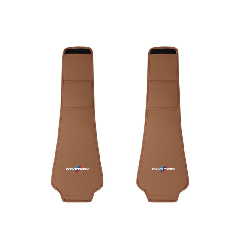 DJSA5 2Pcs Car Seat Headrest Cover Anti-Dirty Elastic Protective Dust Cover stickers For BMW E36 F40 F10 E90 M F20 F30 E60 E39 E46 X7