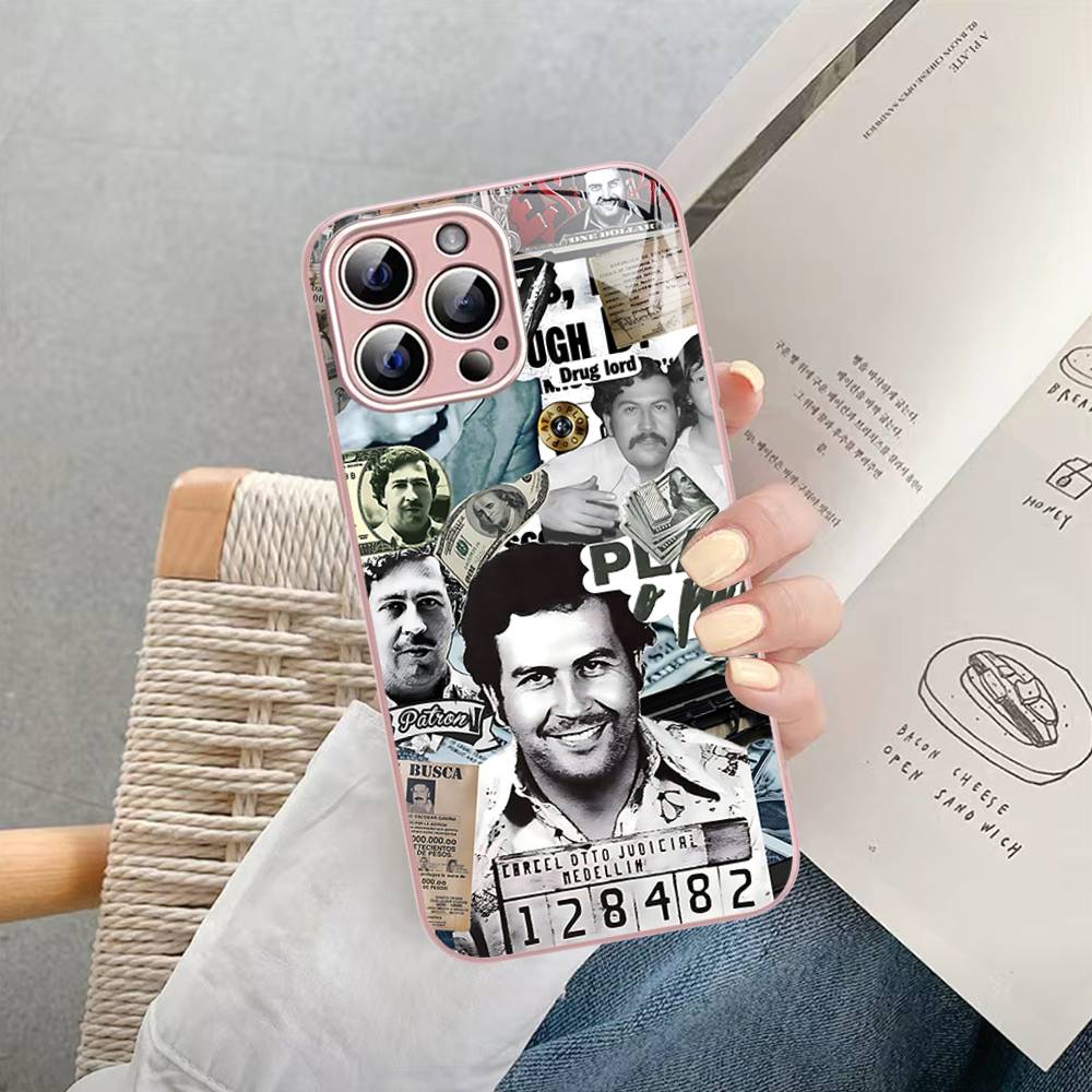 Сериал Наркос Пабло Эскобар Для IPhone 14 13 12 Mini 11 Pro XS Max X XR 14 Plus Закаленное Стекло Чехол