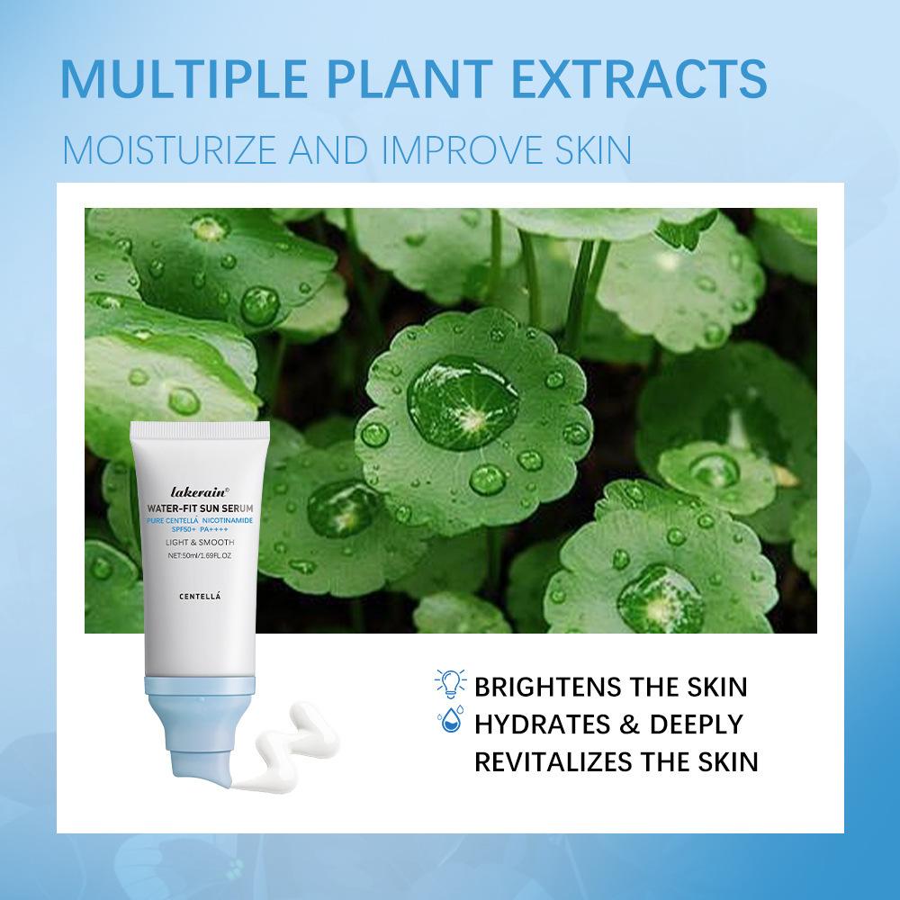 50 мл освежающий защитный крем Centella Asiatica Moisture Light Sunscreen Essence Cream имеет длительный эффект