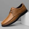 Модные мужские туфли из натуральной кожи, брендовые оксфорды, броги, высокое качество, шнуровка, мужская повседневная обувь, дышащая обувь для ходьбы