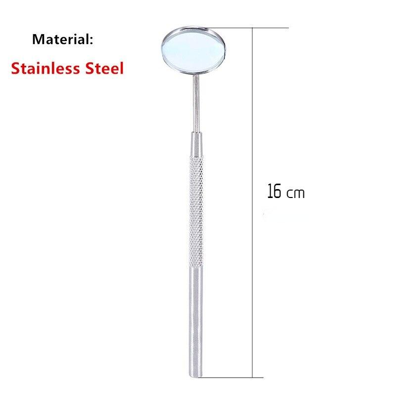 1 шт. стоматологическое зеркало для полости рта многофункциональное из нержавеющей стали для проверки наращивания ресниц отбеливание зубов уход за полостью рта накладные ресницы инструмент