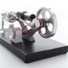Stirling Engine Model Kit with LED Lights DIY Assembly of Individual Parts- Educational Physics Science Toy for Kids