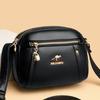 Soft Leather Women's Bag Crossbody Small Bag Waist Bag New Fashion Women's Retro Shoulder Bag Middle-aged Mother Bag