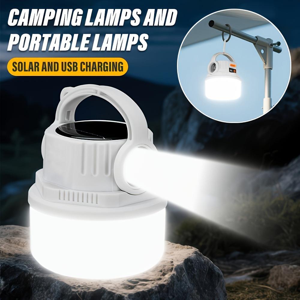 Solar Camping Lamp: Ultra-Long Battery Life for Outdoor, Emergency & Night Market Use