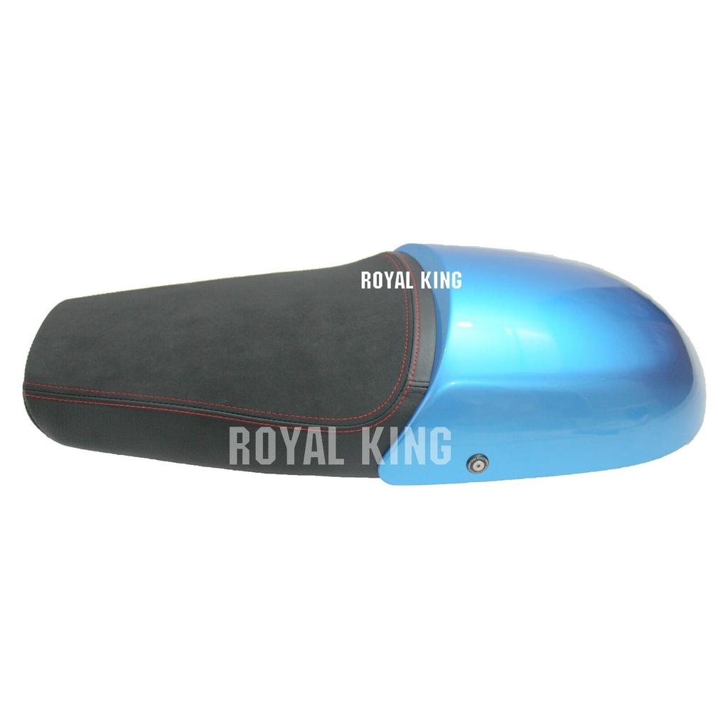 Royal Enfield Interceptor 650 Premium Touring Dual Seat With Blue Cowl