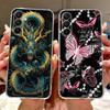 Phone Cases For Samsung Galaxy A15 Case Love Cat Soft TPU Back Cover For Samsung A15 GalaxyA15 Case Shockproof Funda