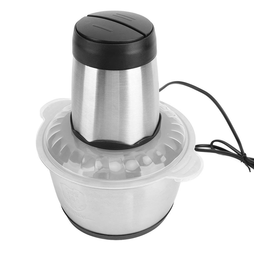 Электрическая мясорубка 2L SUS 300W медный мотор высокоэффективный мясорубка кухонный комбайн для фруктов 