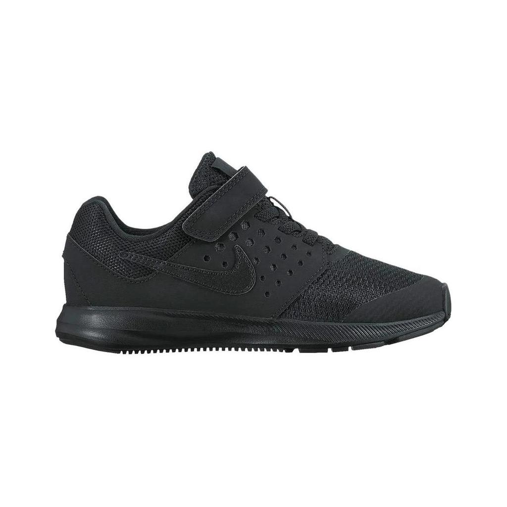 Nike Downshifter 7 Slip Resistant Abrasion Resistant Low top Kids' Running Shoes Black Children Aged 3 7 Years Old 869970-004