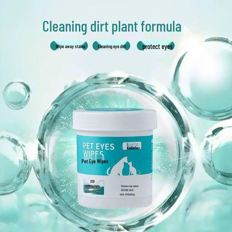 Бесплатная доставка: Влажные салфетки для удаления слезных дорожек и чистки ушей у кошек и собак